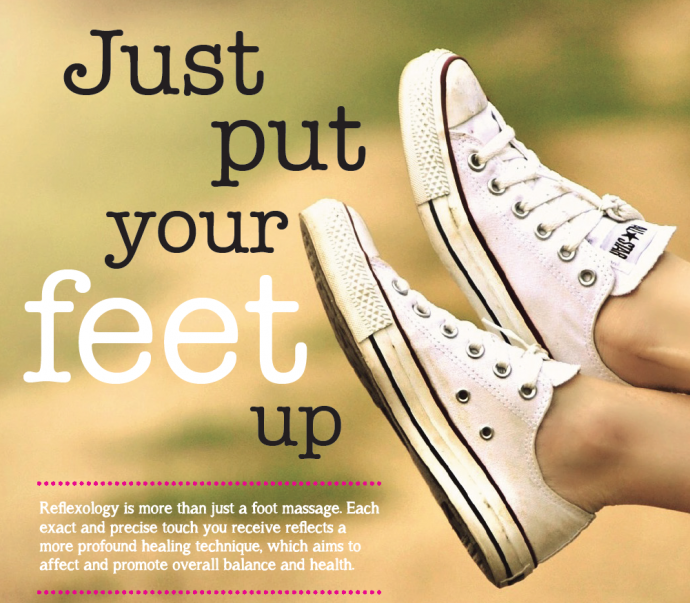 Just Put Your Feet Up Thrive Health & Nutrition Magazine