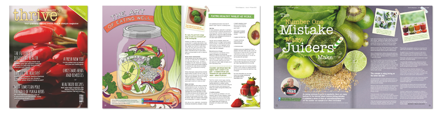 The Diet of Planet Earth Thrive Health & Nutrition Magazine