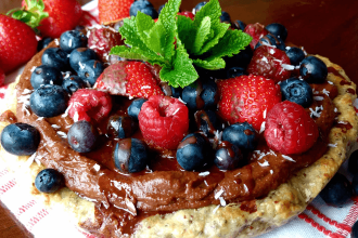 gluten free berry tart