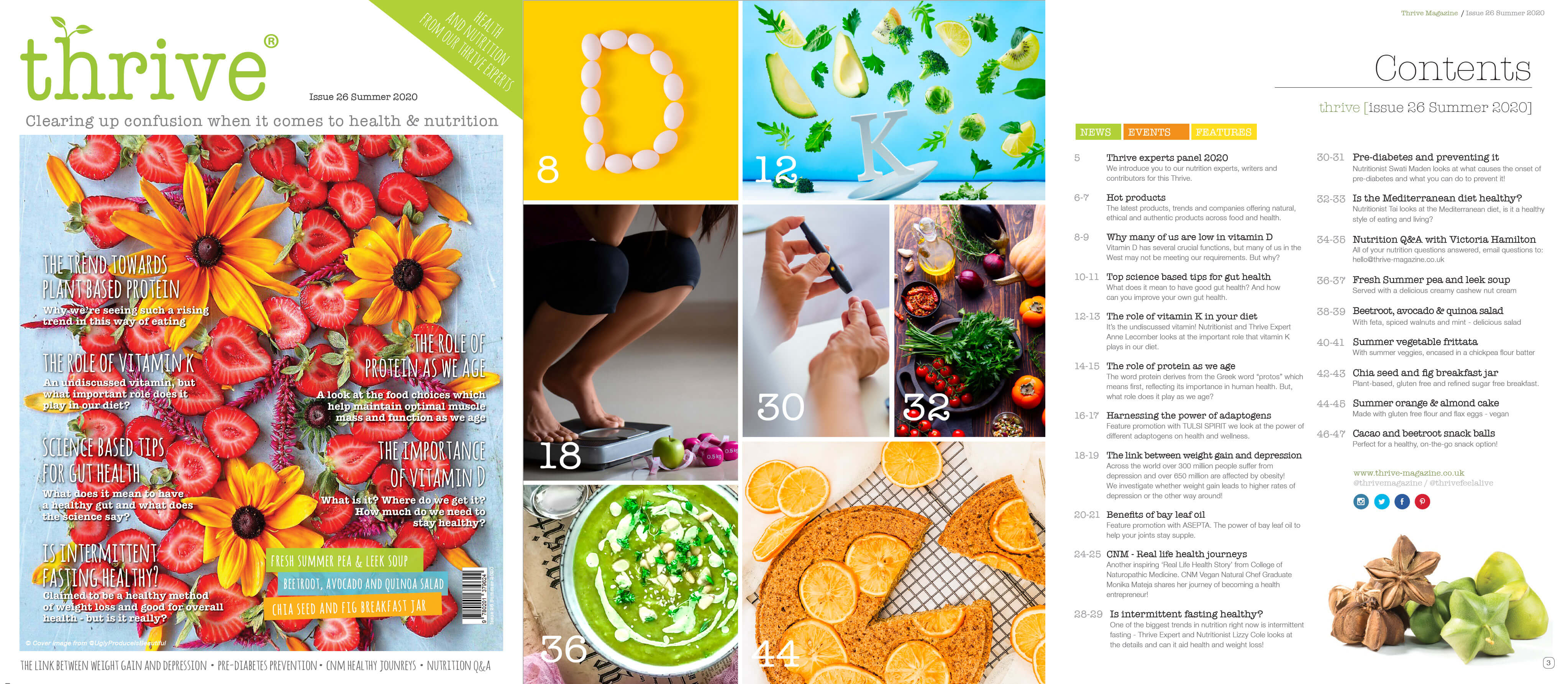 Dive into Thrive Thrive Health & Nutrition Magazine