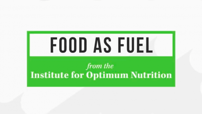 ION college food as fuel