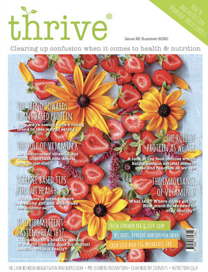 Subscribe to Thrive Nutrition Magazine 2022 Thrive Health & Nutrition Magazine