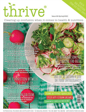 Thrive Health and Nutrition Magazine